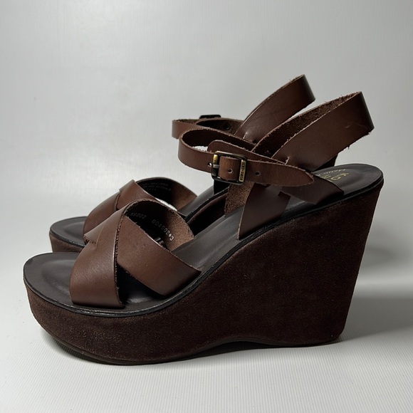 Kork-Ease Shoes - Kork-Ease Bette Wedge Sandals - sz 37